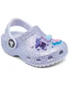 Crocs Toddler Girls Glitter Sea Classic Clogs From Finish Line In Dreamscape