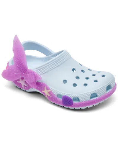 Crocs Babies' Toddler Girls' Iam Color Change Mermaid Classic Clog Sandals From Finish Line In Multi
