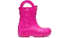 Crocs Toddler Handle It Rain Boot In Pink Crush