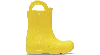 Crocs Handle It Rain Boot Bottes Enfants Yellow 34 In Yellow