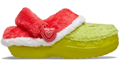 Crocs | Kids | Toddler The Grinch Classic Lined | Clogs | Multi | C9