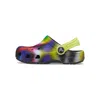 Crocs Toddlers Classic Solarized Clog - Black/multi In Multi