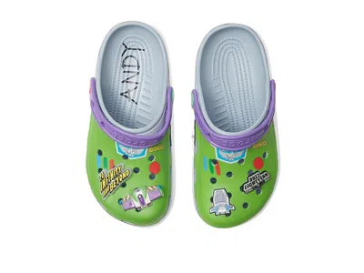 Crocs Toy Story Classic Clog (little Kid/big Kid) Kid's Shoes Blue Grey : 6 Big Kid M, Rubber In Multi
