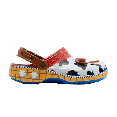 Pre-owned Crocs Toy Story X  Classic Clog Kids 'woody' | Brown | Kid's Size 13
