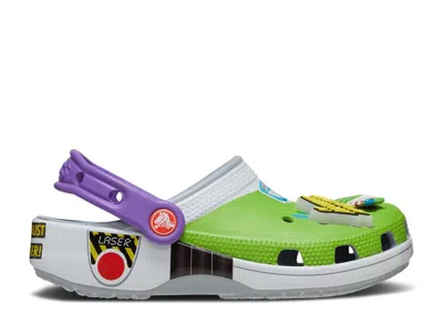 Crocs Babies'  Toy Story X  Classic Clog Toddler 'buzz Lightyear' In Green