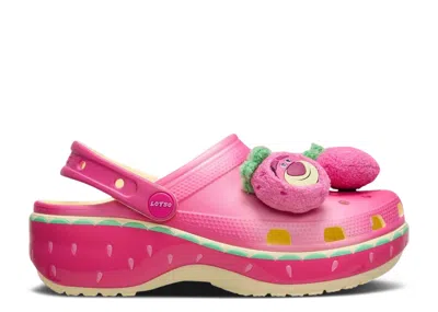 Crocs Toy Story X  Wmns Classic Platform Clog 'lotso' In Pink