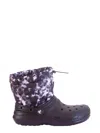 Crocs Tye Dye Lined Boot In Black