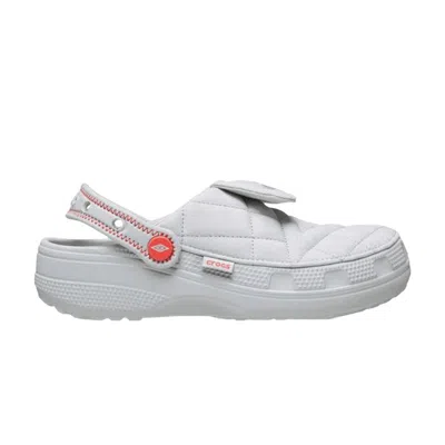 Pre-owned Crocs Umbro X  Crafted Clog 'atmosphere' | Grey | Men's Size 12 In Gray