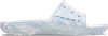 Crocs Baya Ii Marbled Slides Unisex White / Multi 42 In White/multi