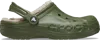 Crocs Classic Mens Army Green Clogs In Army Green/multi
