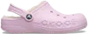 Crocs Baya Lined Sabots Unisex Ballerina Pink 46 In Ballerina Pink