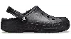Crocs Baya Lined Clog In Black/black