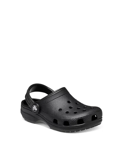 Crocs Unisex Classic Clogs - Big Kid In Black