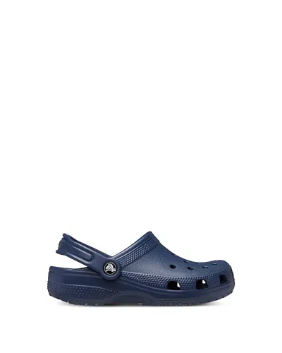 Crocs Unisex Classic Clogs - Little Kid In Navy