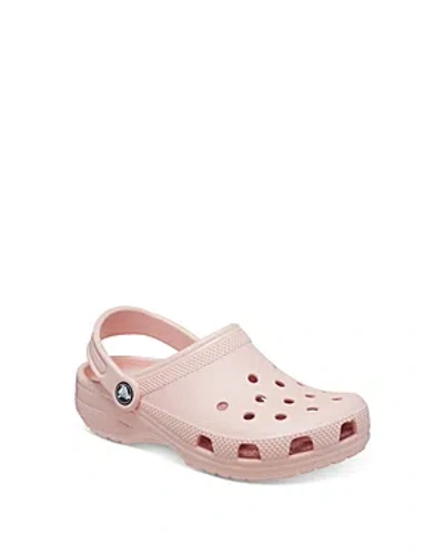 Crocs Unisex Classic Clogs - Toddler, Little Kid, Big Kid In Quartz Pink