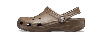 Crocs Unisex Classic Clogs In Brown
