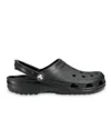 Crocs Perforated Clog Slipper In Black