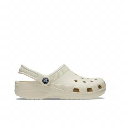 Crocs Unisex Classic Clogs In Bone In Neutral