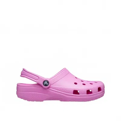 CROCS UNISEX CLASSIC CLOGS IN TAFFY PINK