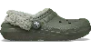 Crocs | Unisex | Classic Fleece Lined  | Clogs |  | 39 In Green
