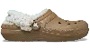 Crocs | Unisex | Classic Fleece Lined  | Clogs |  | 41 In Brown