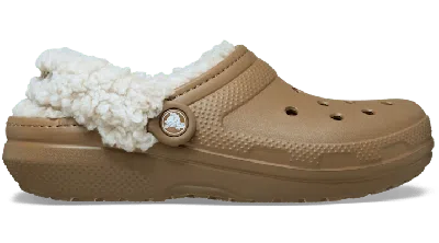 Crocs | Unisex | Classic Fleece Lined  | Clogs |  | 41 In Brown