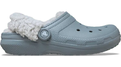Crocs | Unisex | Classic Fleece Lined  | Clogs |  | 42 In Gray