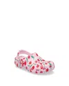 Crocs Cherry-print Clogs In Pink