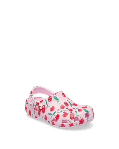 CROCS UNISEX CLASSIC FRESH FRUITS CLOGS - TODDLER