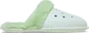 Crocs | Unisex | Classic Fuzz Scuff | Slippers | Mint Tint | W10/m9 In Green