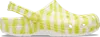 Crocs Classic Gingham Clog In Daylily