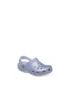 Crocs Unisex Classic Glitter Clogs - Big Kid In Frosted Glitter