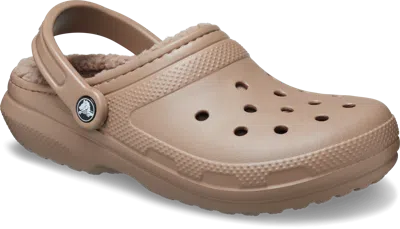Crocs Classic Lined Sabots Unisex Latte 48 In Brown