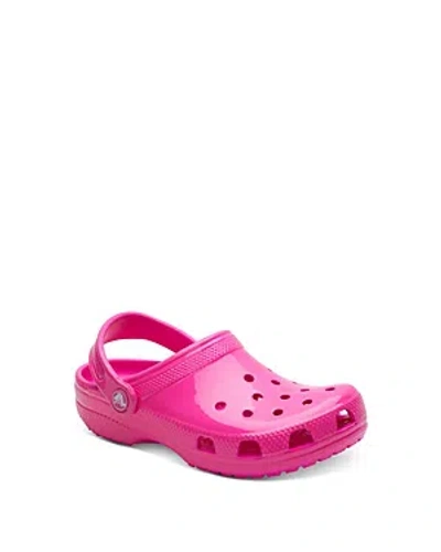 Crocs Unisex Classic Neon Highlighter Clogs - Toddler, Little Kid, Big Kid In Pink