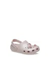 Crocs Kids' Shimmer Gem Classic Clog In Metallic