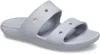 Crocs Unisex Classic Two-strap Slide Sandals - Light Grey In Gray