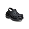 Crocs Perforated Platform Clogs In Black