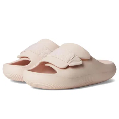 Crocs Unisex  Mellow Luxe 209413-6ur Sandal Quartz Slip On Recovery Slide Gbo1661 In Pink