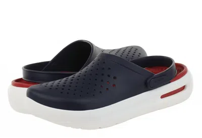 Crocs Unisex - Inmotion Literide Clog In Navy/white In Black