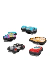Crocs Kids' Unisex Jibbitz Charms, Pack Of 5 - Ages 3+ In Hot Wheels