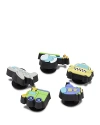 Crocs Kids' Unisex Jibbitz Charms, Pack Of 5 - Ages 3+ In Tiny Vehicles