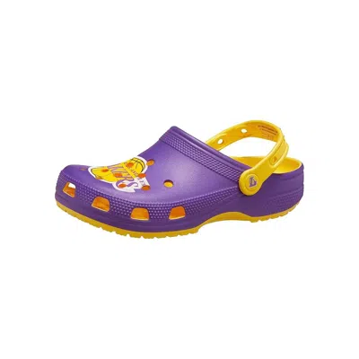 Crocs Unisex Nba Los Angeles Lakers Clog - Sunflower In Purple