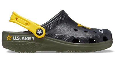 Crocs U.s. Army Classic Clog In Army Green