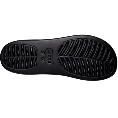 Crocs Via Platform Sandals Black 210121-001 Women's