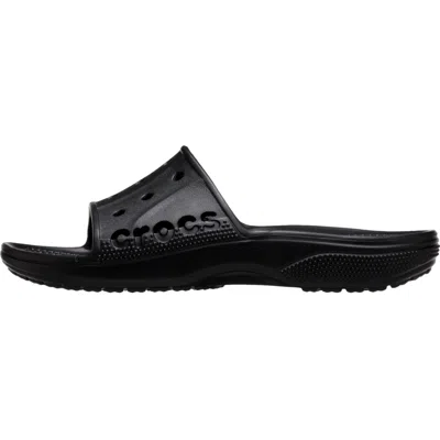Crocs Via Slides Black 210119-001 Men's In Animal Print