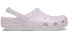 Crocs Warped Checker Clog In Pink Milk