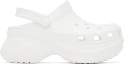 CROCS WHITE BAE CLOGS