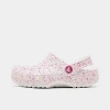 Crocs Classic Duke Print Clog In White/pink