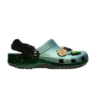 Pre-owned Crocs Wicked X Classic Clog 'elphaba' | Green | Men's Size 5