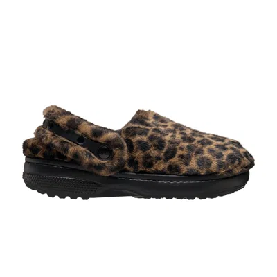 Pre-owned Crocs Wmns Classic Unfurgettable Animal Clog 'leopard' | Brown | Women's Size 7